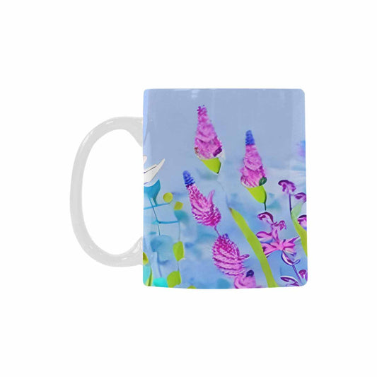 Quality Mug, coffee mug, tea cup, Bright florals, Set 1, Design 9