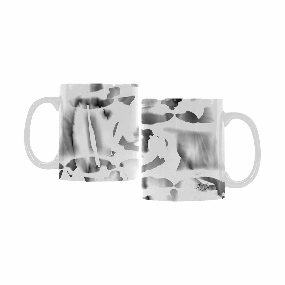 Quality Mug, coffee mug, tea cup, B & W Abstract, Set 1, design 130