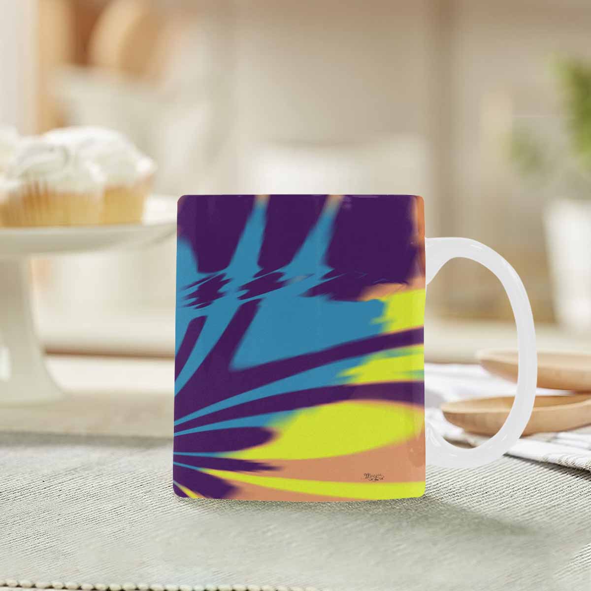 Unique Abstract design coffee mug, set 1, design 169