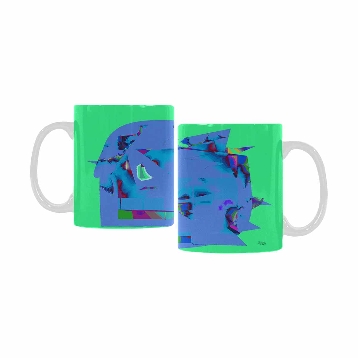 Unique Abstract design coffee mug, set 1, design 39