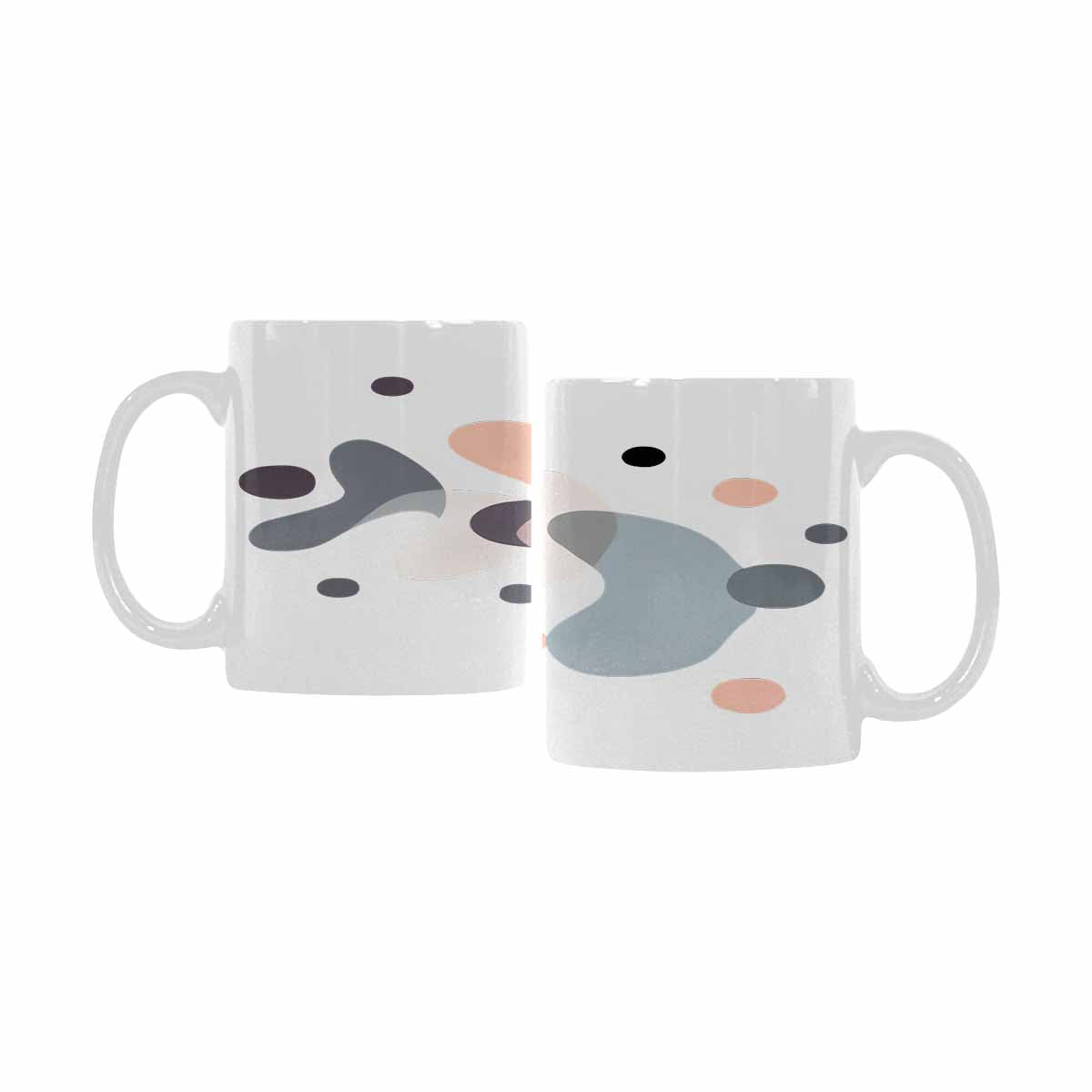 Quality Mug, coffee mug, tea cup, Bold Abstract, Set 1, design 55