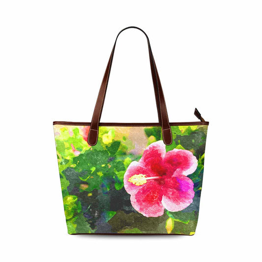 Classic Fabric handbag, watercolor floral, design 120