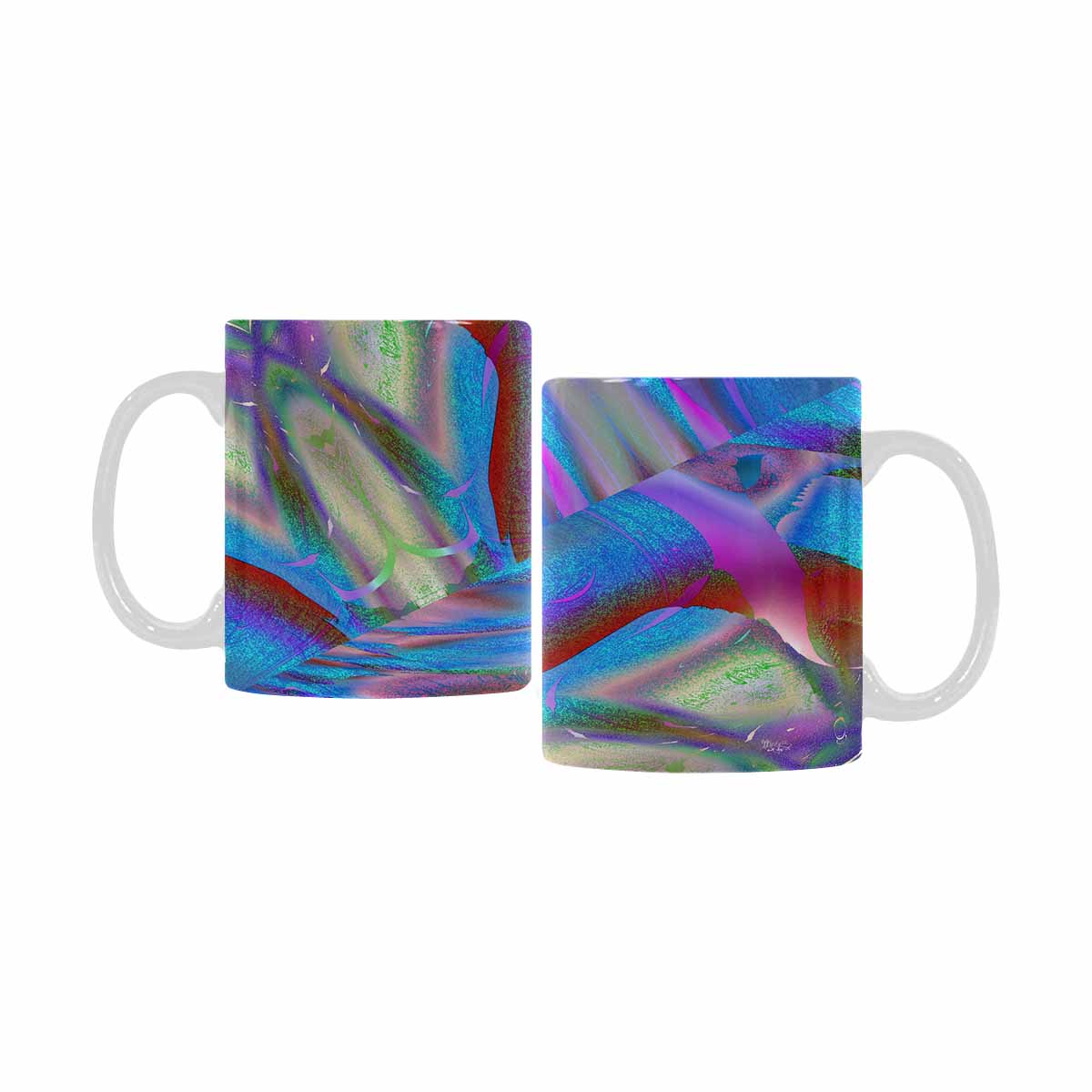 Unique Abstract design coffee mug, set 1, design 85