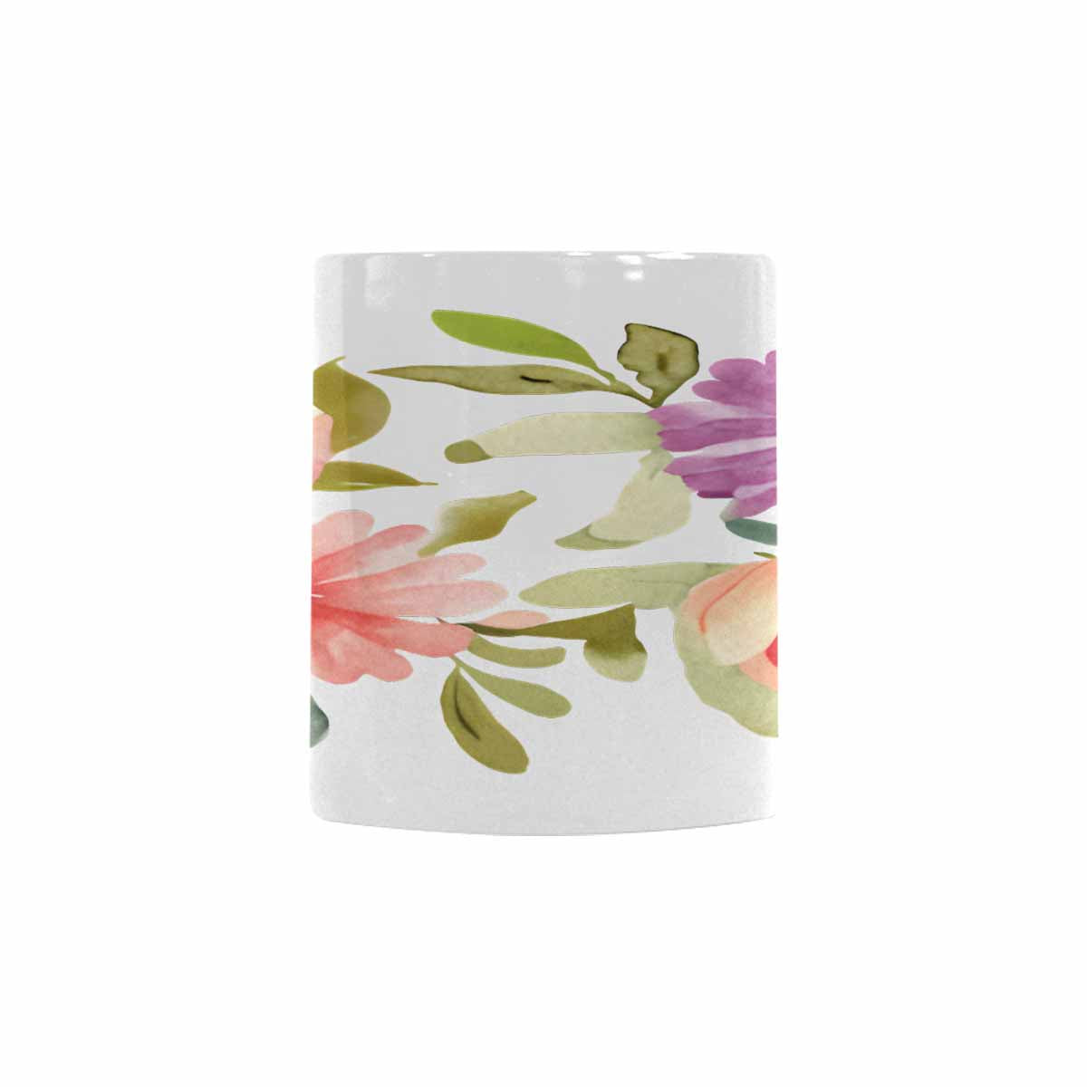 Quality Mug, coffee mug, tea cup, Bright florals, Set 2, design 42