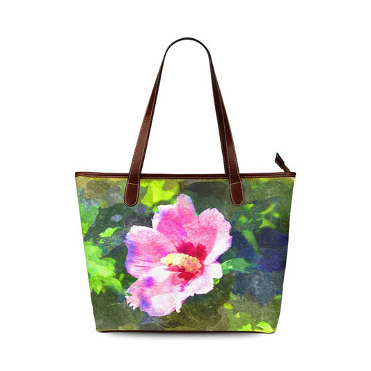 Classic Fabric handbag, watercolor floral, design 225