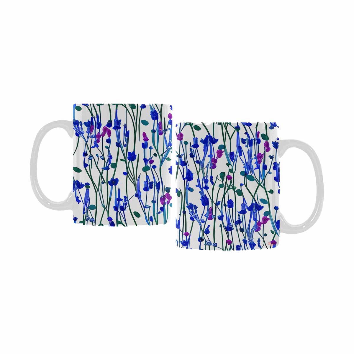 Quality Mug, coffee mug, tea cup, Set 1, Mixed Floral design 2