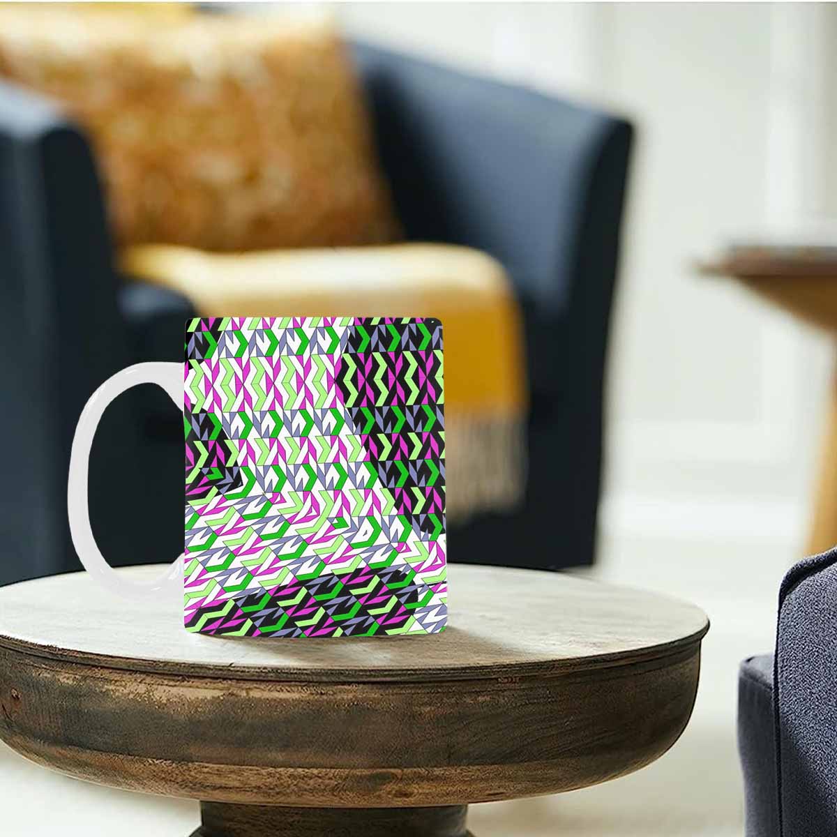 Unique Abstract design coffee mug, set 1, design 52