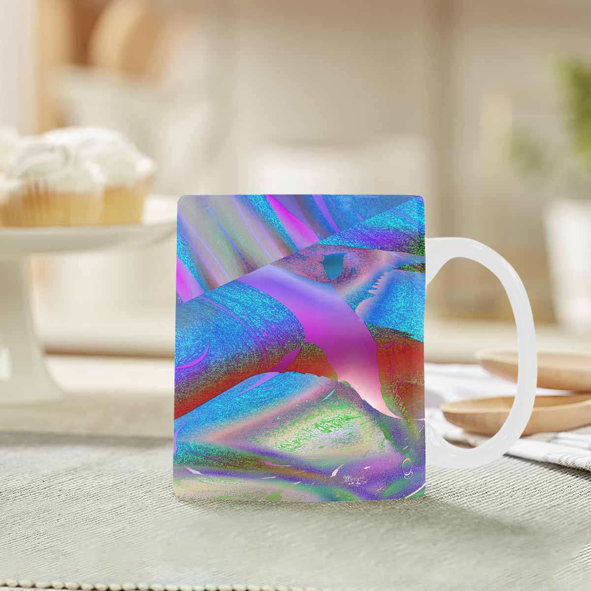 Unique Abstract design coffee mug, set 1, design 85