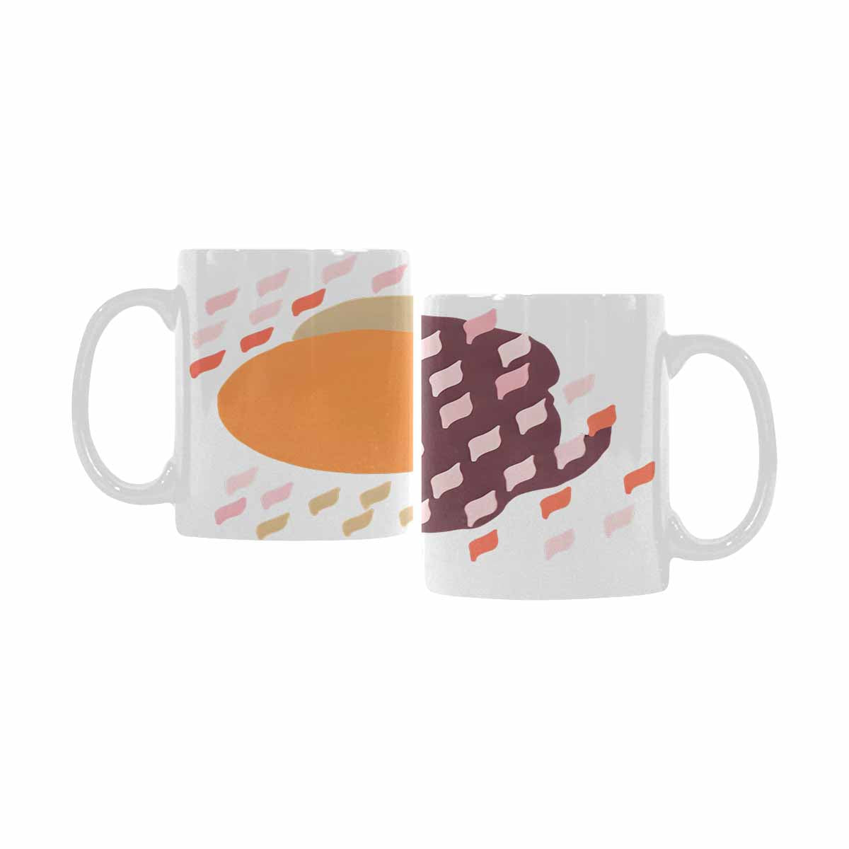 Quality Mug, coffee mug, tea cup, Bold Abstract, Set 1, design 84