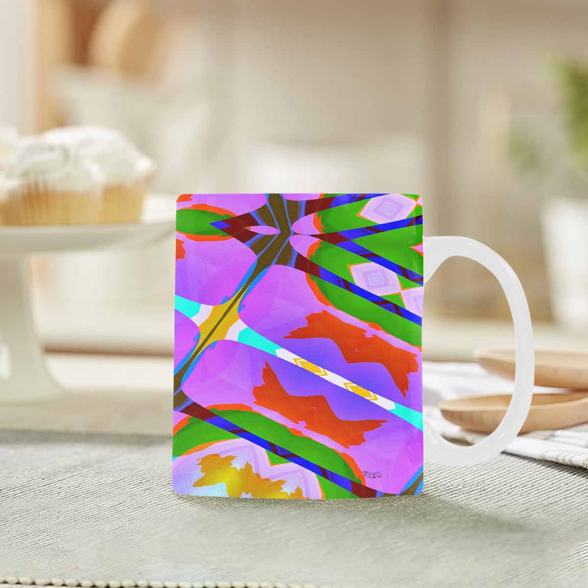 Unique Abstract design coffee mug, set 1, design 42