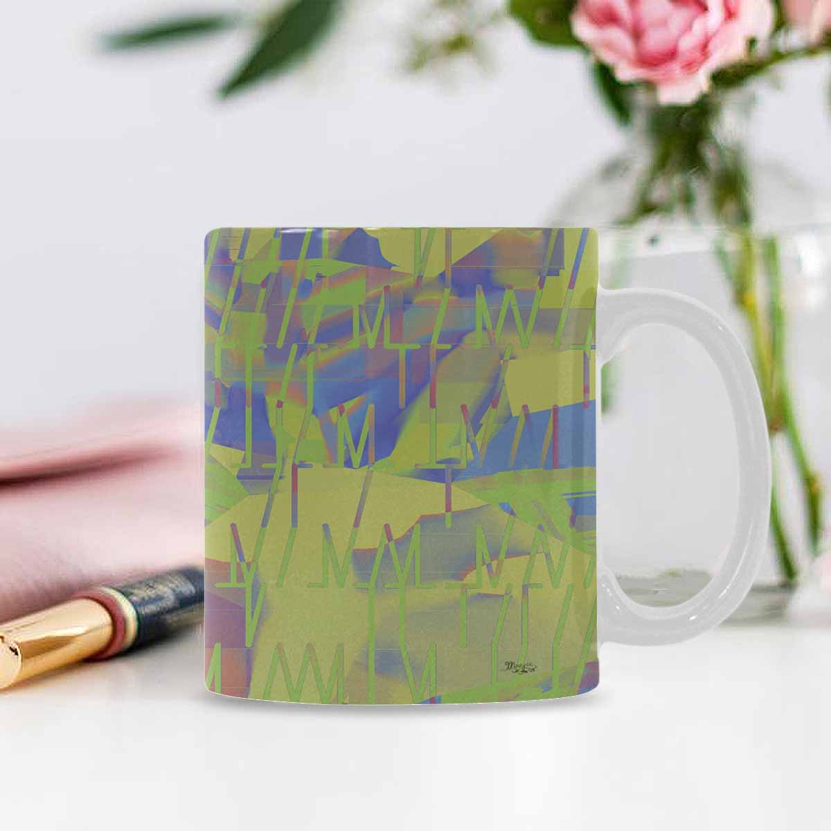 Unique Abstract design coffee mug, set 1, design 182
