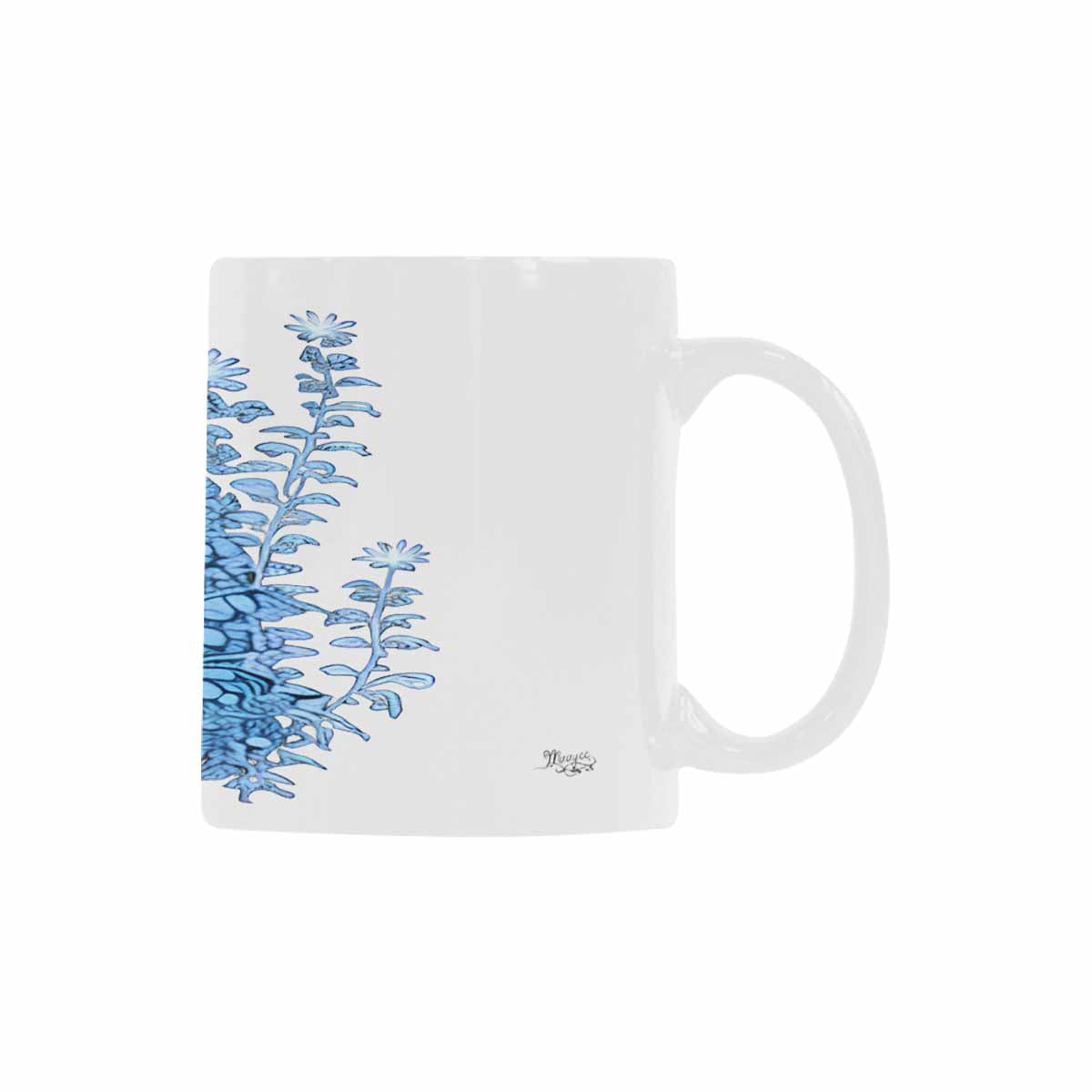 Quality Mug, coffee mug, tea cup, Bright florals, Set 2, design 24