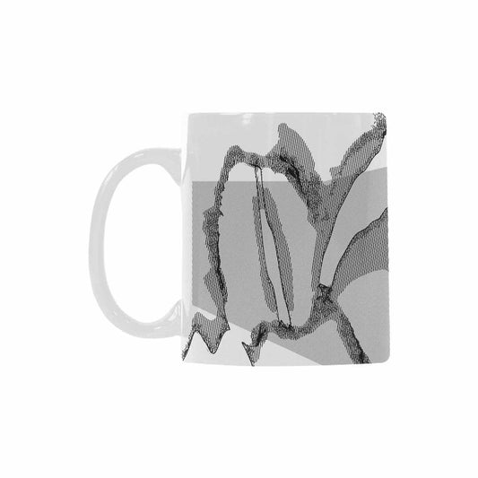 Quality Mug, coffee mug, tea cup, B & W Abstract, Set 1, design 138