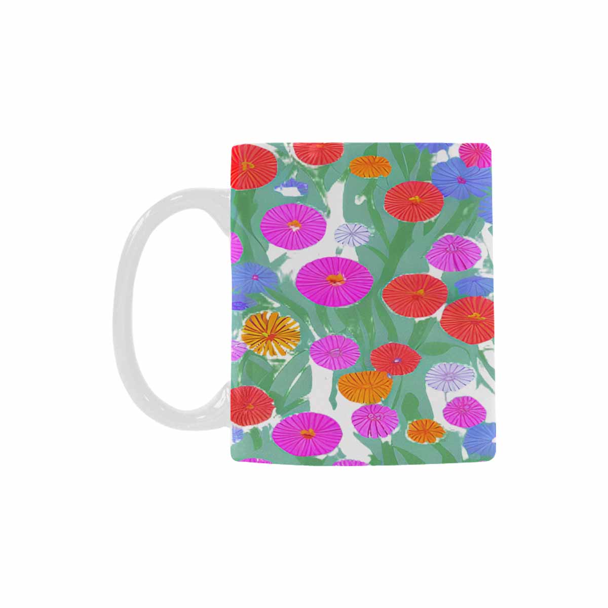 Quality Mug, coffee mug, tea cup, Set 1A, Mixed Floral design 8