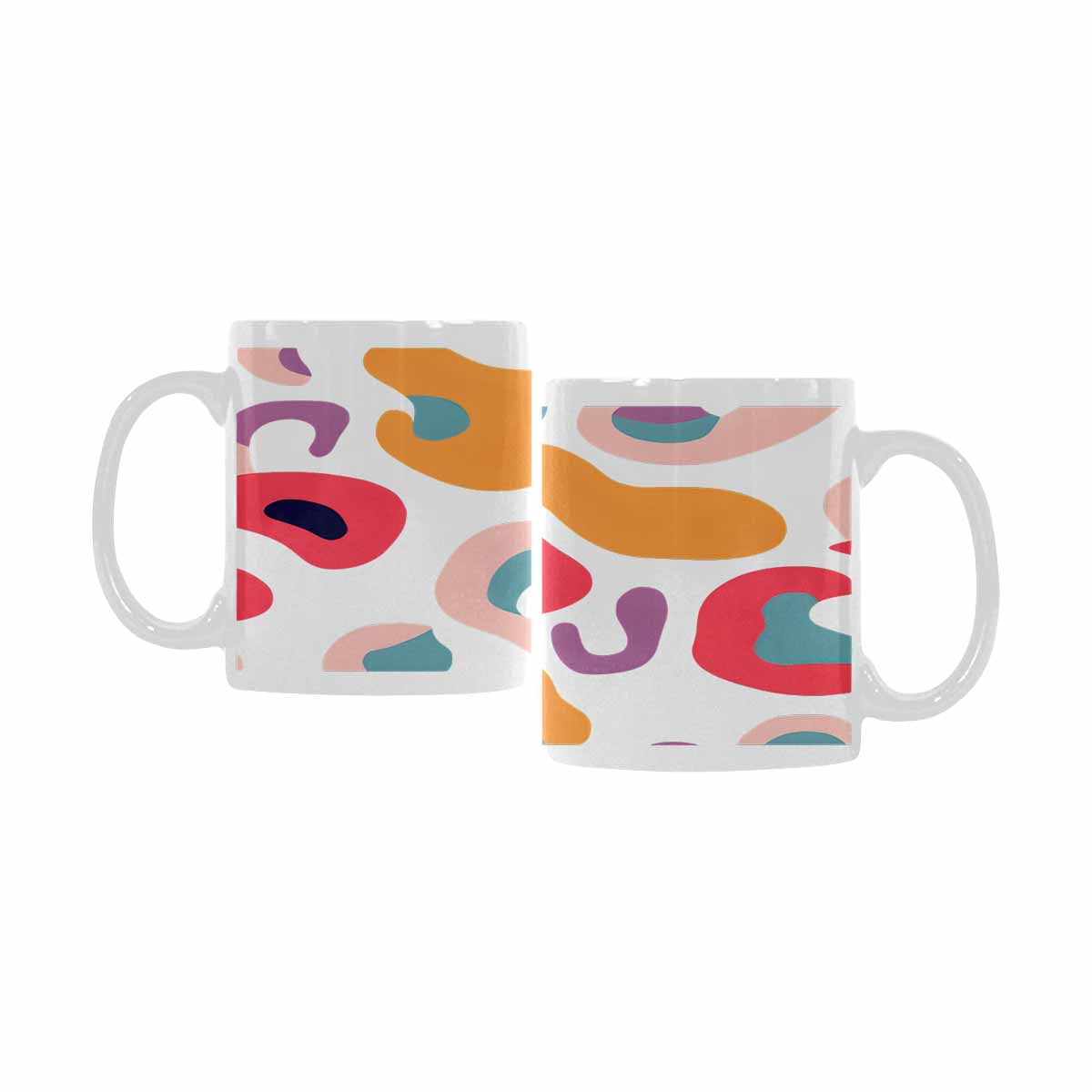 Quality Mug, coffee mug, tea cup, Bold Abstract, Set 1, design 11