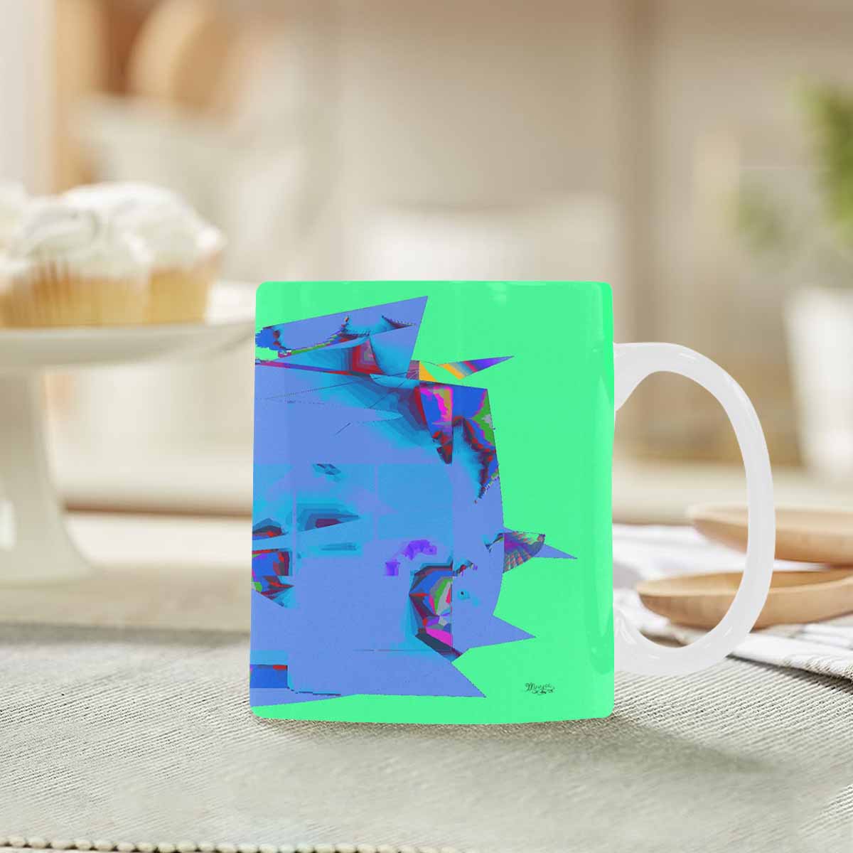 Unique Abstract design coffee mug, set 1, design 39