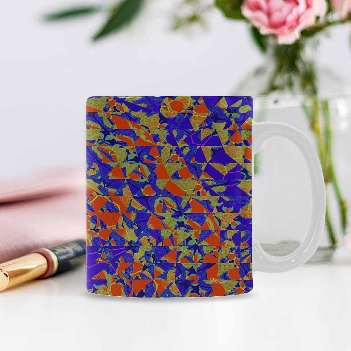 Unique Abstract design coffee mug, set 1, design 163