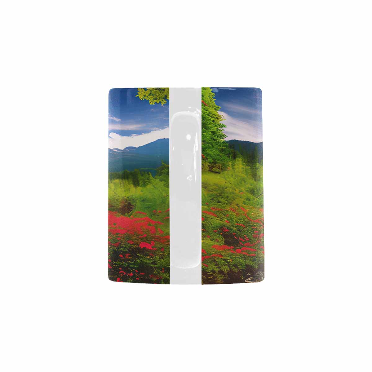 Rivers & Mountains Landscape mugs, set 1 design 10