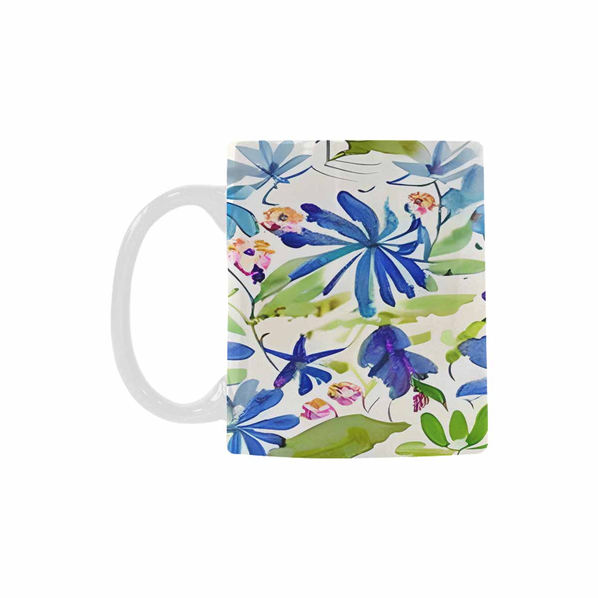Quality Mug, coffee mug, tea cup, Bright florals, Set 1, Design 36
