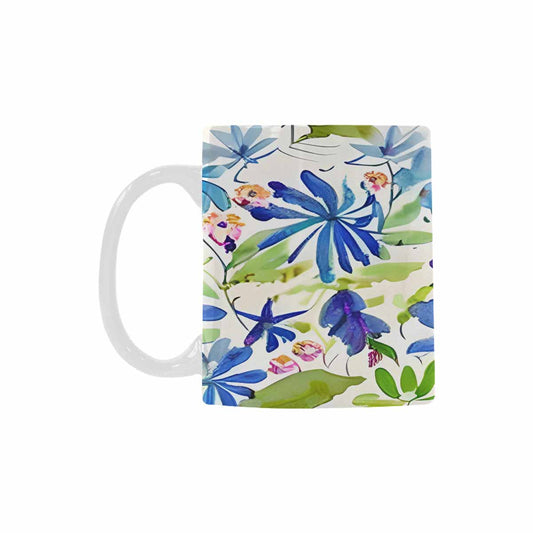 Quality Mug, coffee mug, tea cup, Bright florals, Set 1, Design 36