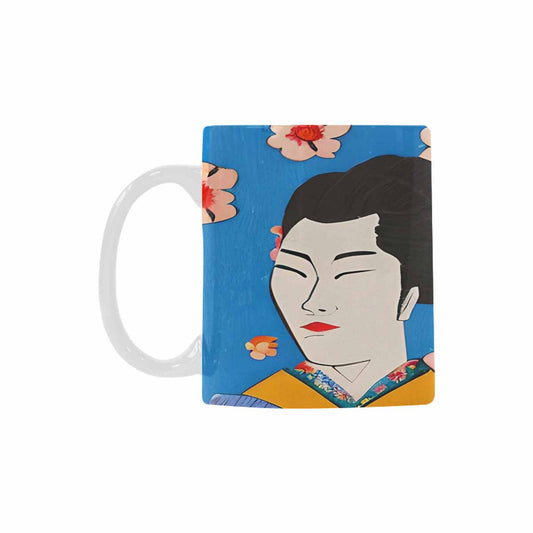 Quality Mug, coffee mug, tea cup, Asian Faces, Design 55