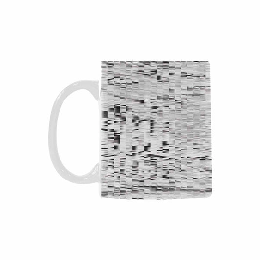 Quality Mug, coffee mug, tea cup, B & W Abstract, Set 1, design 113