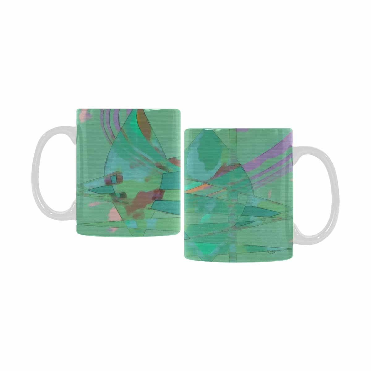 Unique Abstract design coffee mug, set 1, design 197