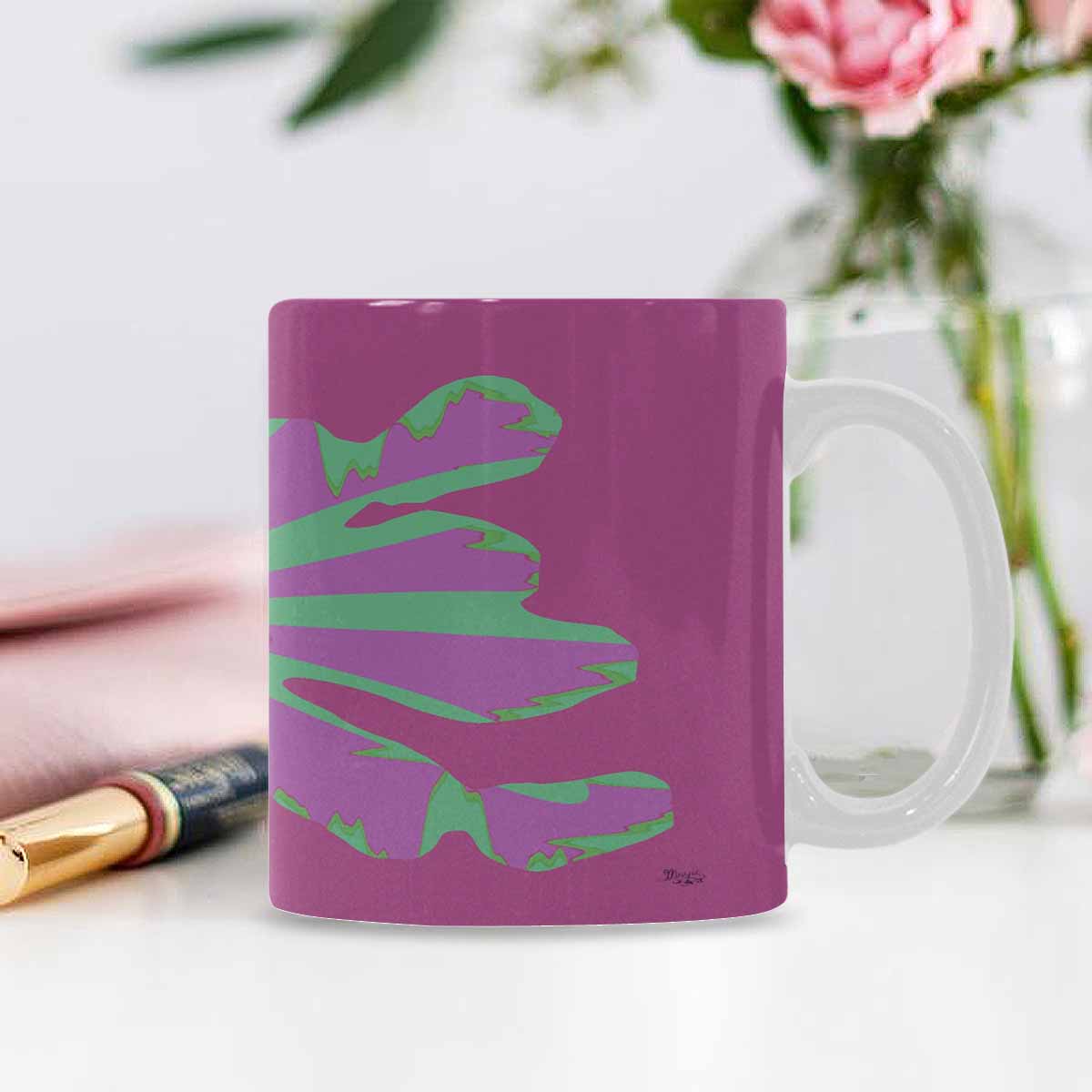 Unique Abstract design coffee mug, set 1, design 100