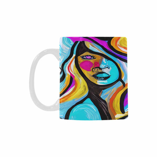 Quality Mug, coffee mug, tea cup, Black Faces, Set 1, design 52