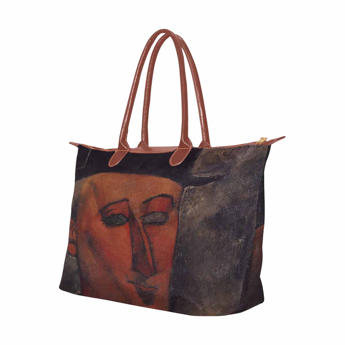 Classic handbag, Modigliani design, choice of 2 colors, Max Jacob