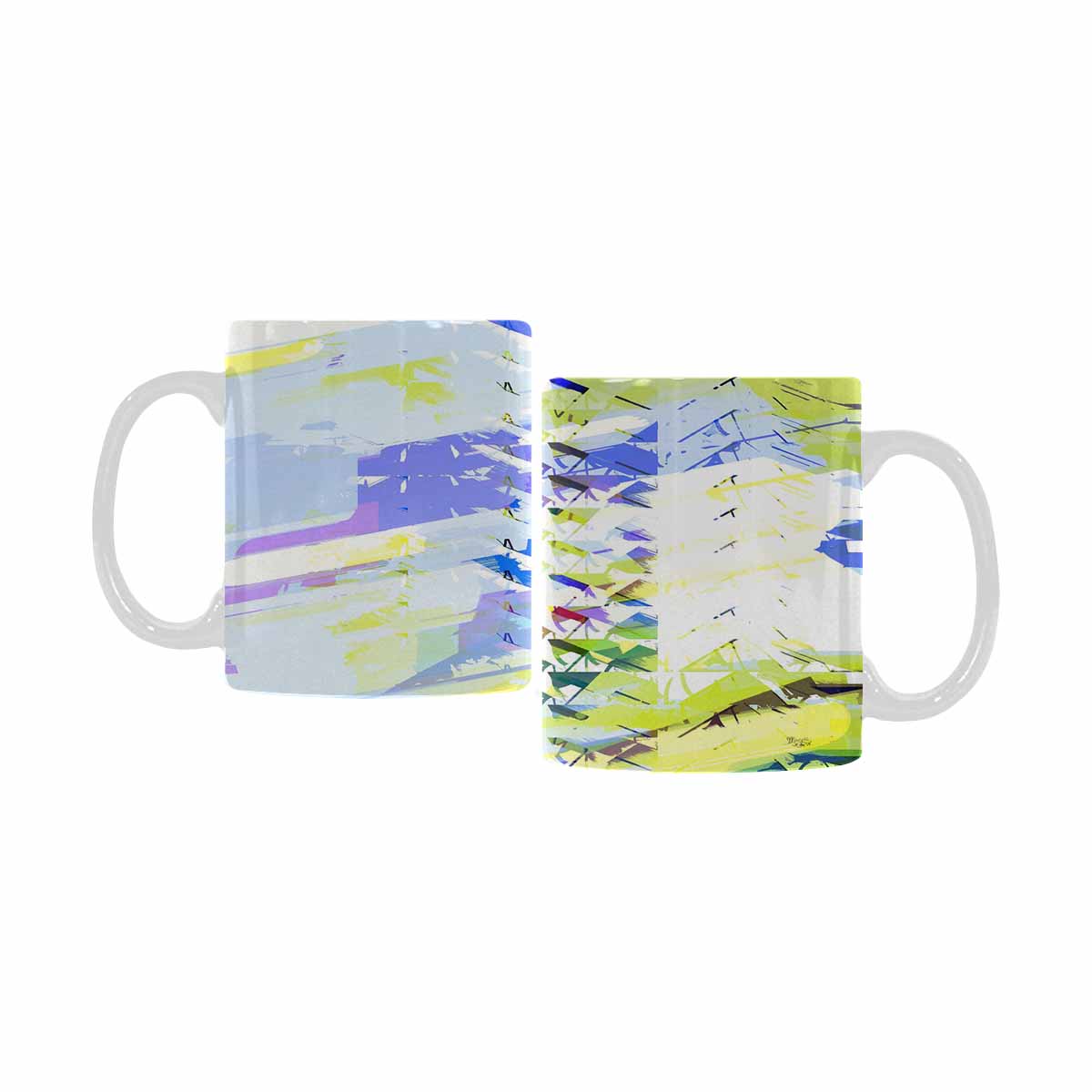 Unique Abstract design coffee mug, set 1, design 87