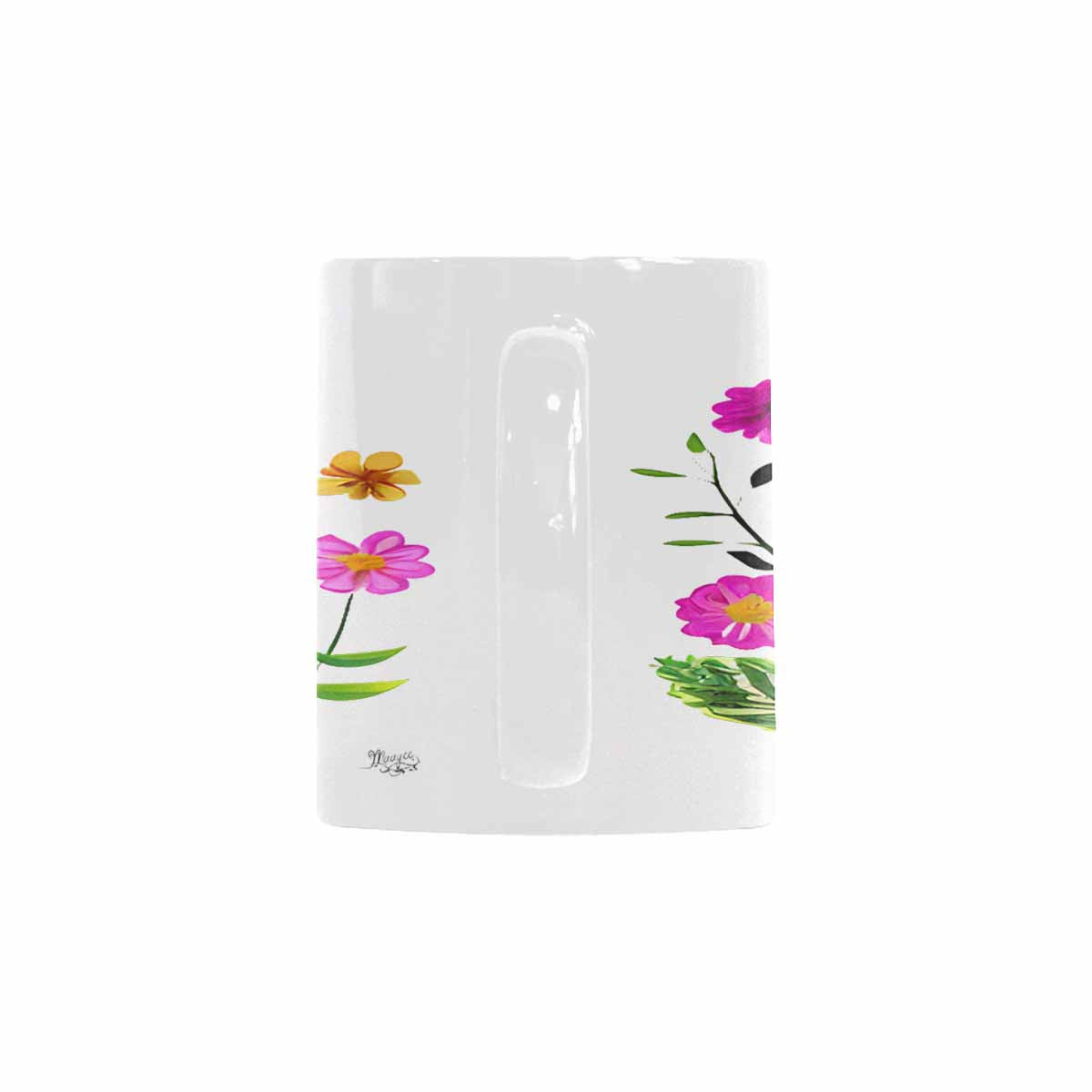 Quality Mug, coffee mug, tea cup, Bright florals, Set 2, design 88