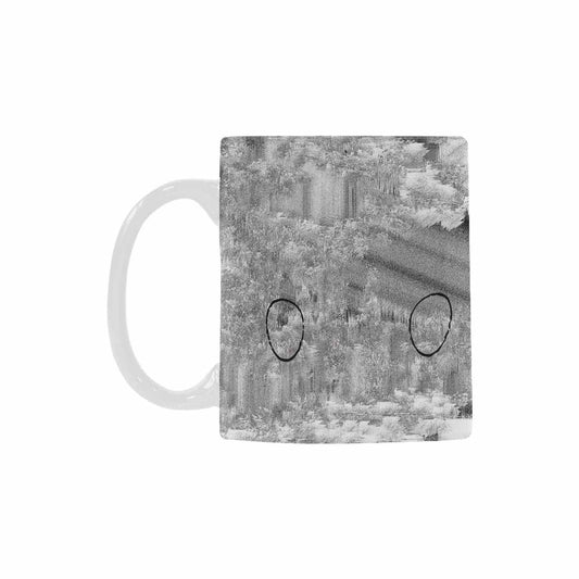 Quality Mug, coffee mug, tea cup, B & W Abstract, Set 1, design 107