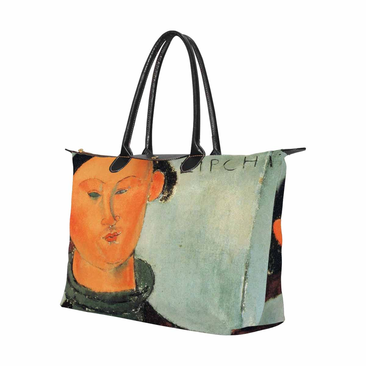 Classic handbag, Modigliani design, choice of 2 colors, Jacques Lipchitz and his woman version 1 & 2