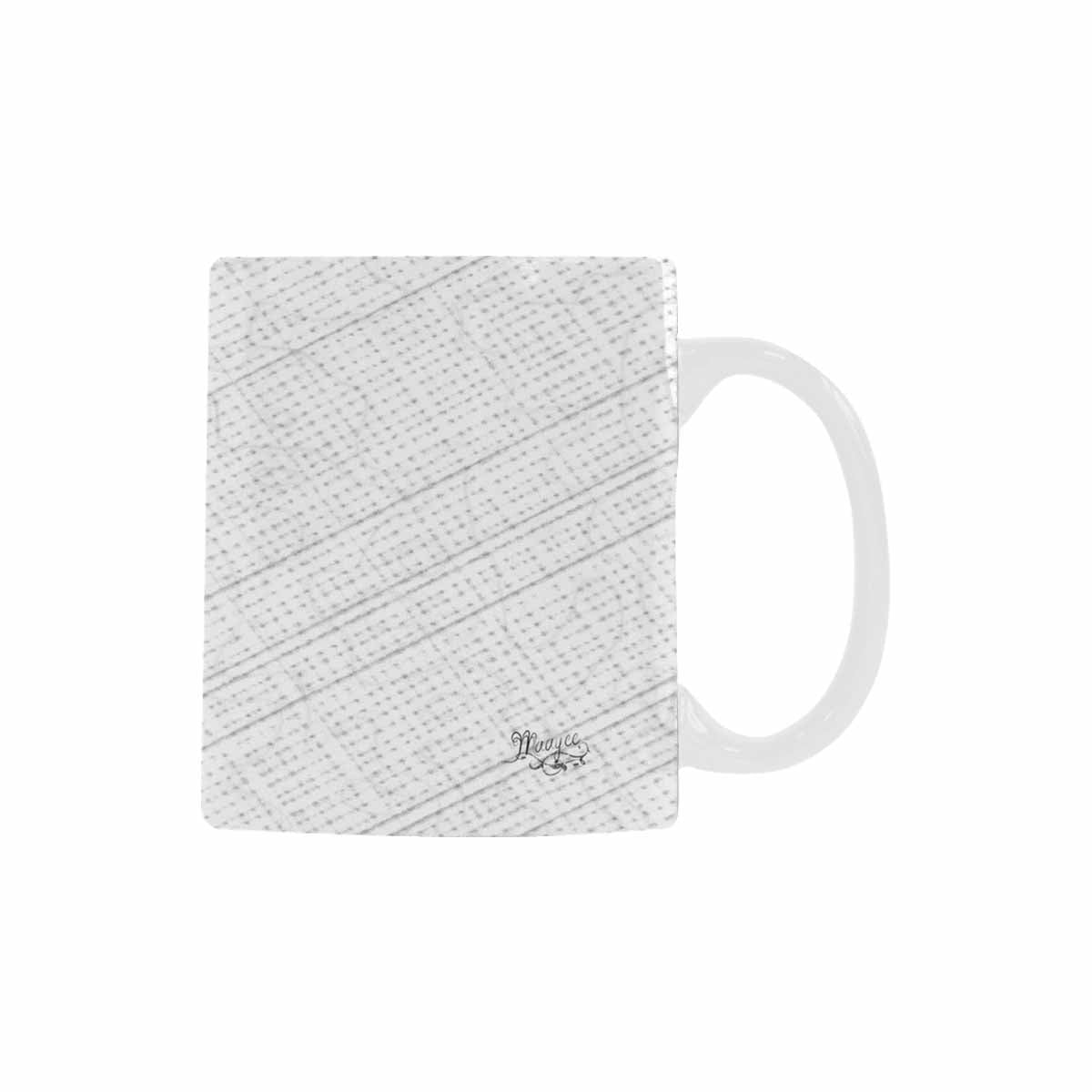 Quality Mug, coffee mug, tea cup, B & W Abstract, Set 1, design 104