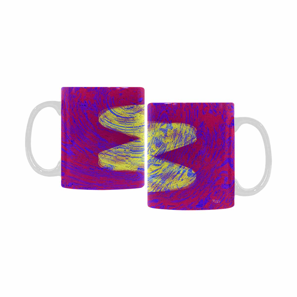 Unique Abstract design coffee mug, set 1, design 28