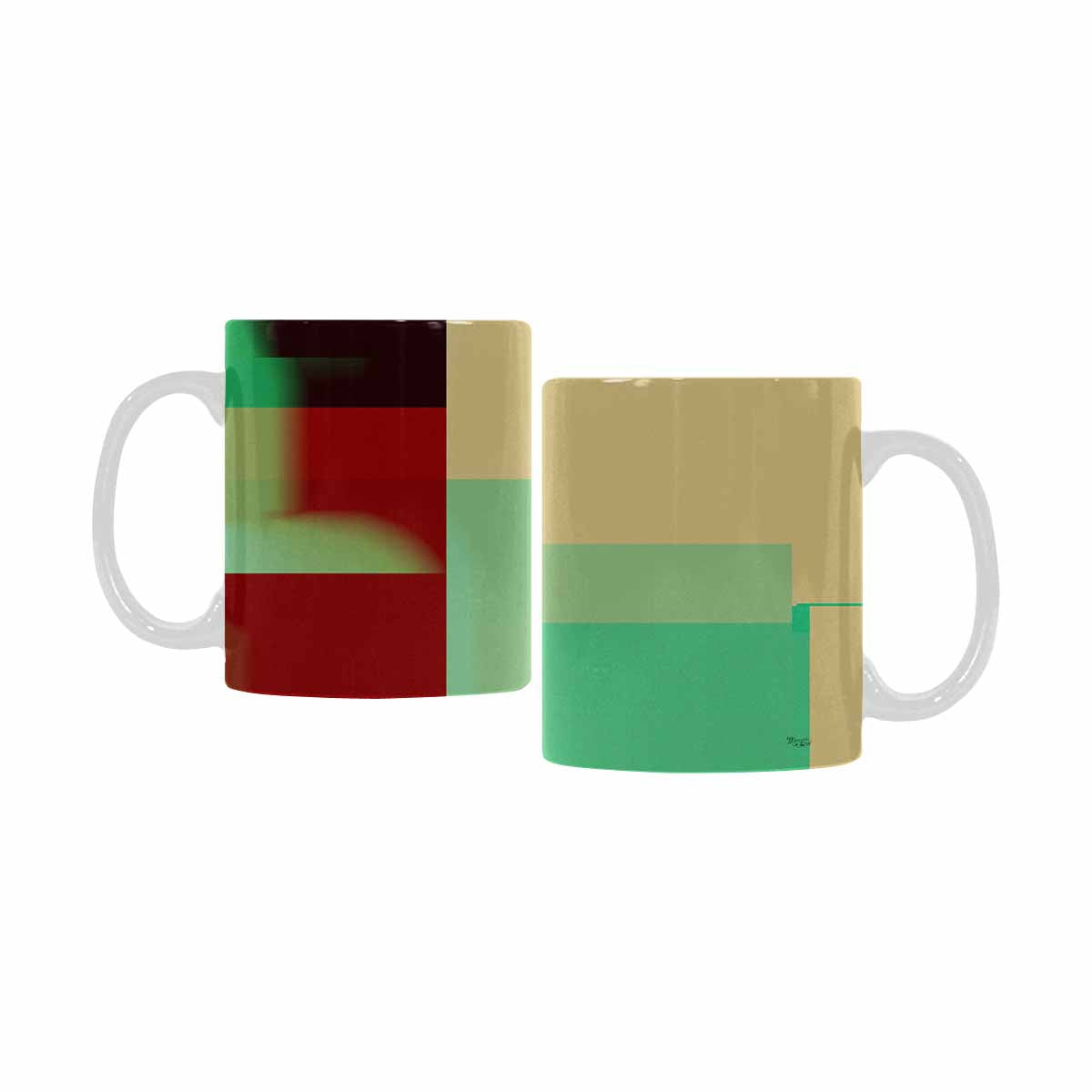 Unique Abstract design coffee mug, set 1, design 143