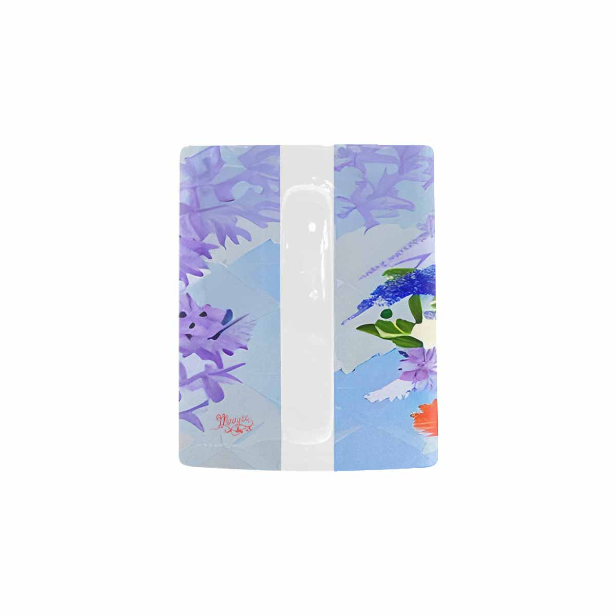 USA made Quality Mug, coffee mug, tea cup, Bright florals, Set 1, Design 11