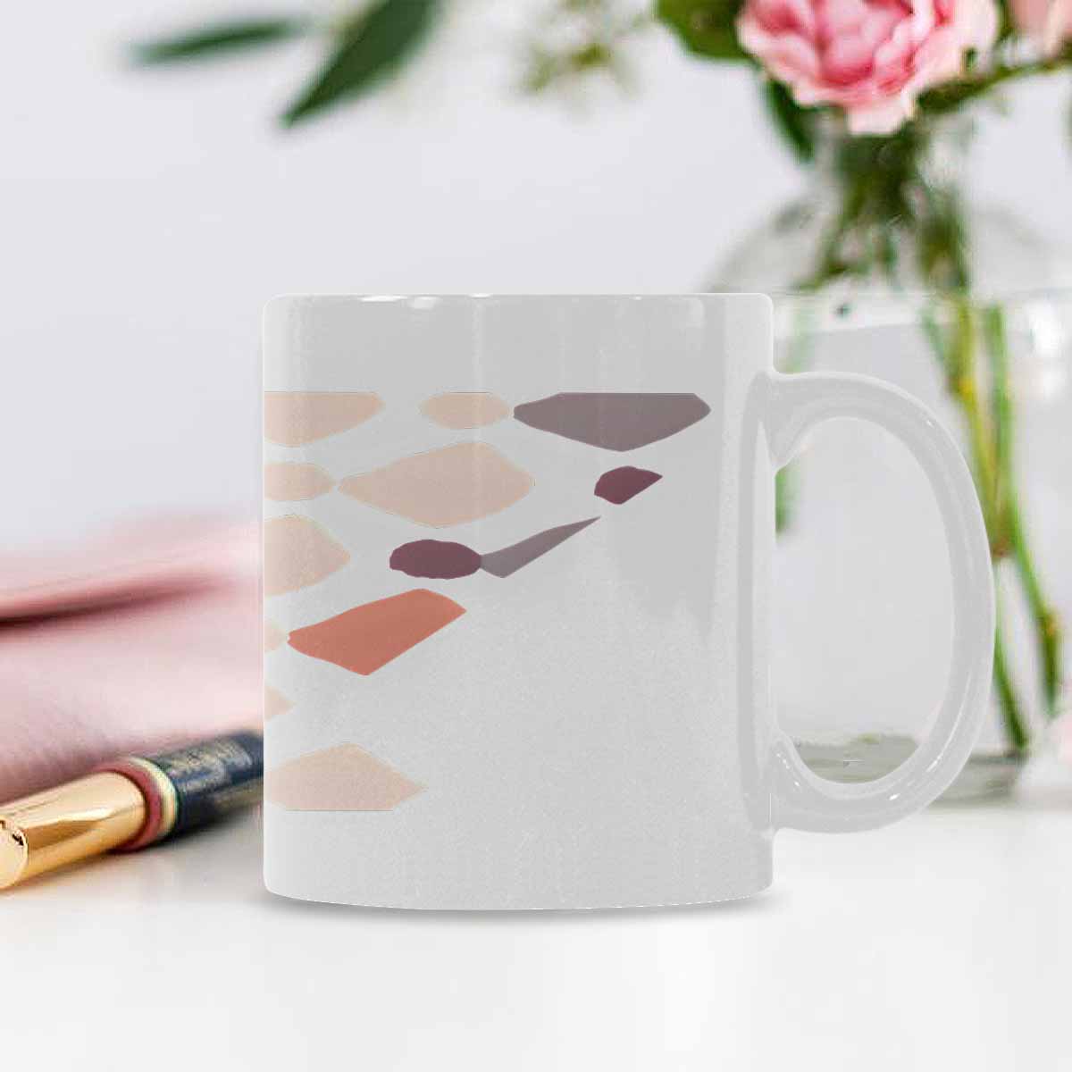 Quality Mug, coffee mug, tea cup, Bold Abstract, Set 1, design 23