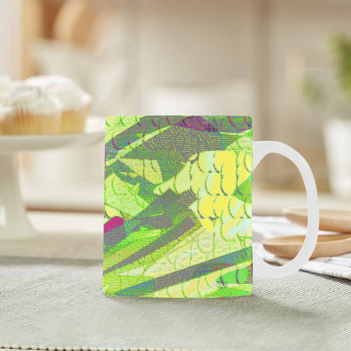 Unique Abstract design coffee mug, set 1, design 34