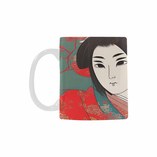 Quality Mug, coffee mug, tea cup, Asian Faces, Design 16