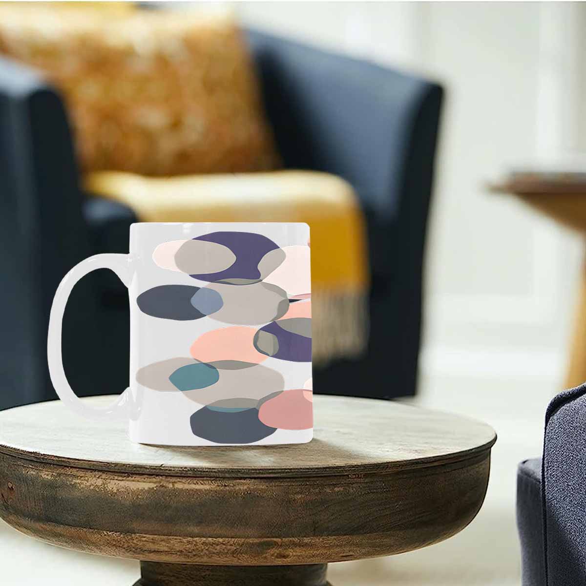 Quality Mug, coffee mug, tea cup, Bold Abstract, Set 1, design 28