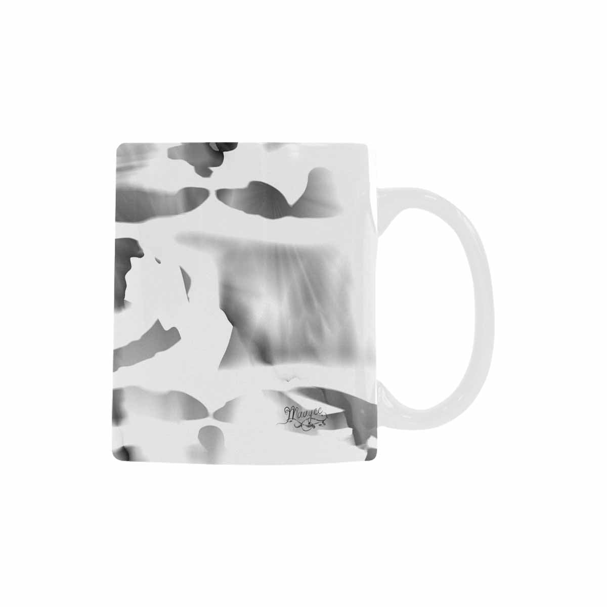 Quality Mug, coffee mug, tea cup, B & W Abstract, Set 1, design 130