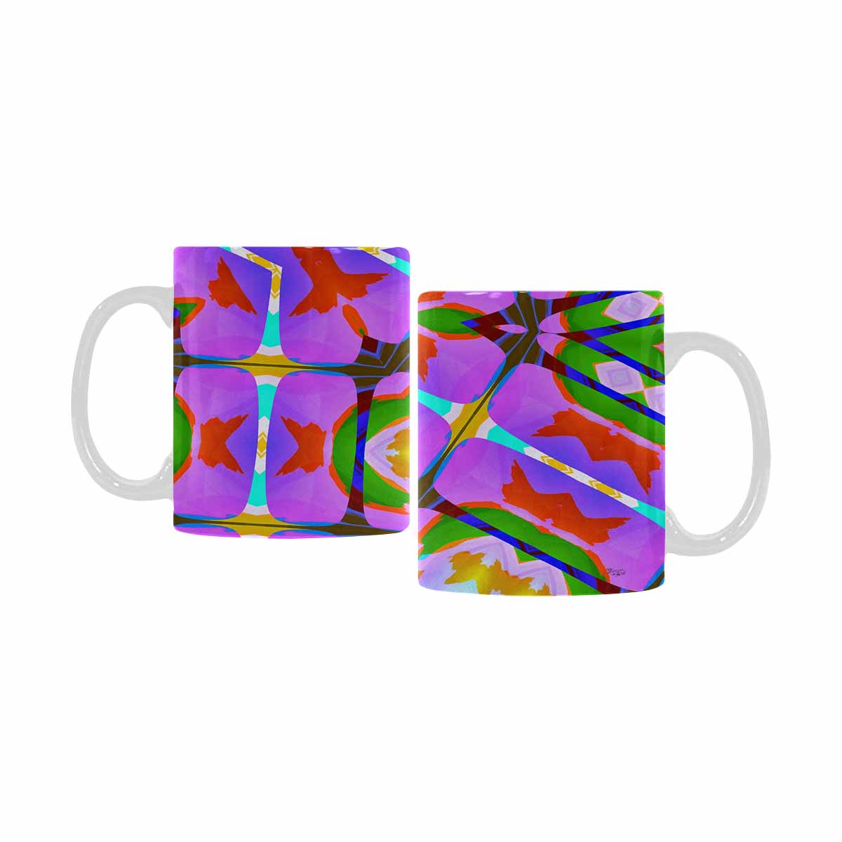 Unique Abstract design coffee mug, set 1, design 42