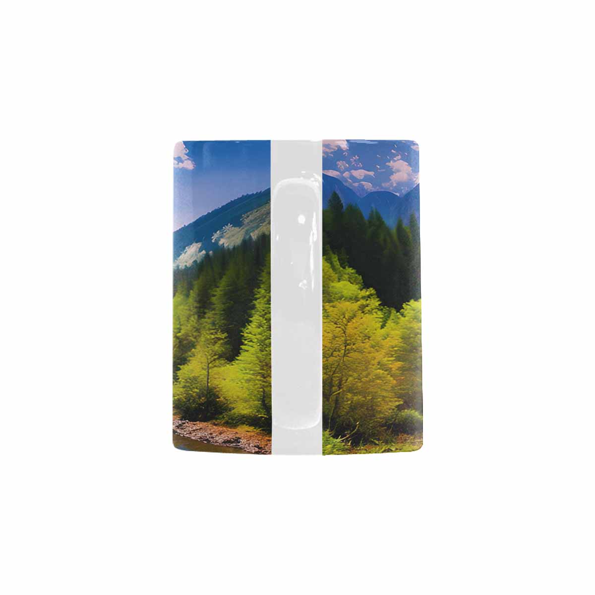 Rivers & Mountains Landscape mugs, set 1 design 17 (1)