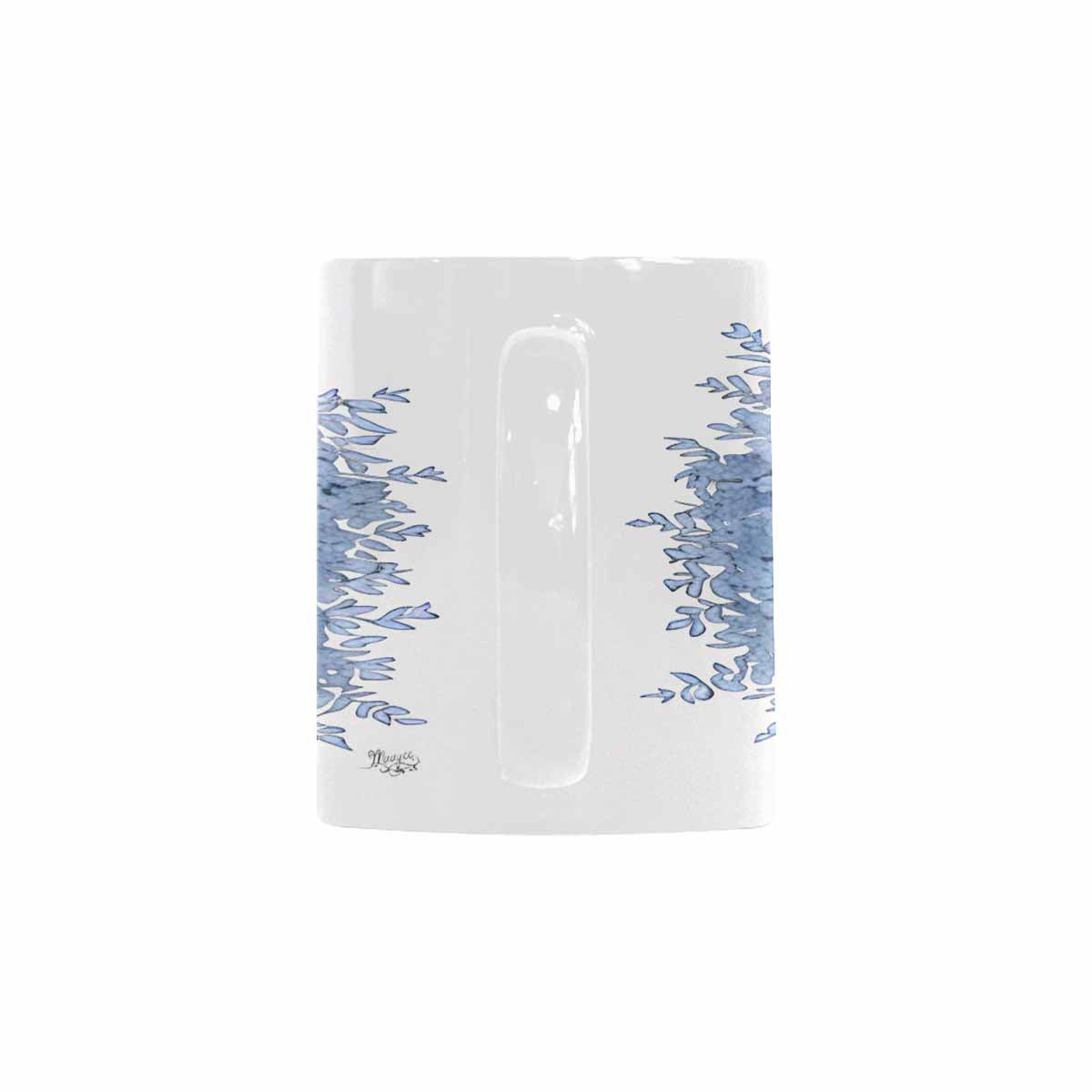 Quality Mug, coffee mug, tea cup, Bright florals, Set 2, design 14