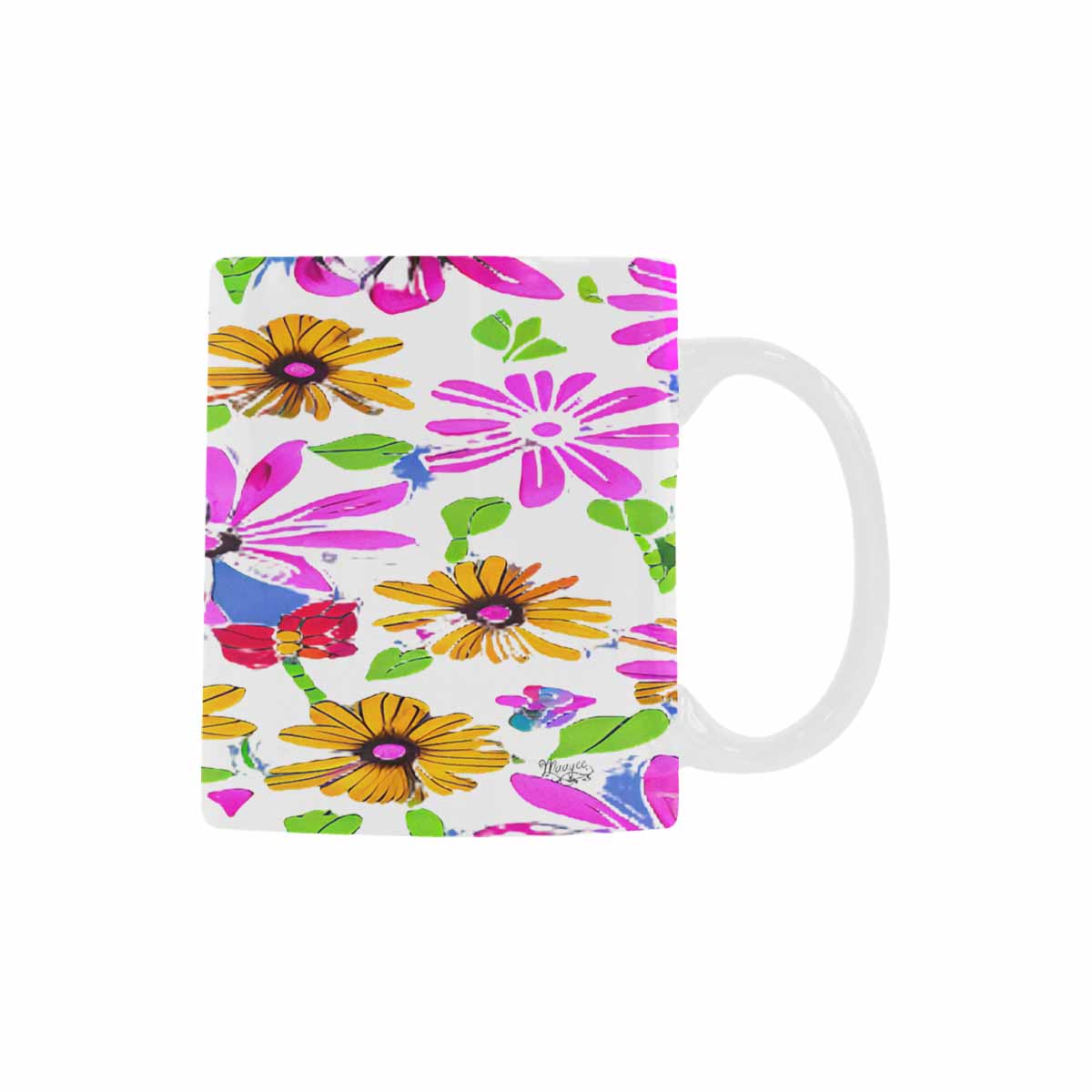 Quality Mug, coffee mug, tea cup, Set 1A, Mixed Floral design 7