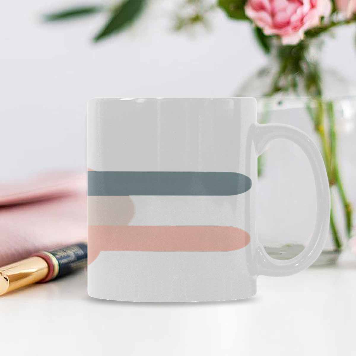 Quality Mug, coffee mug, tea cup, Bold Abstract, Set 1, design 14