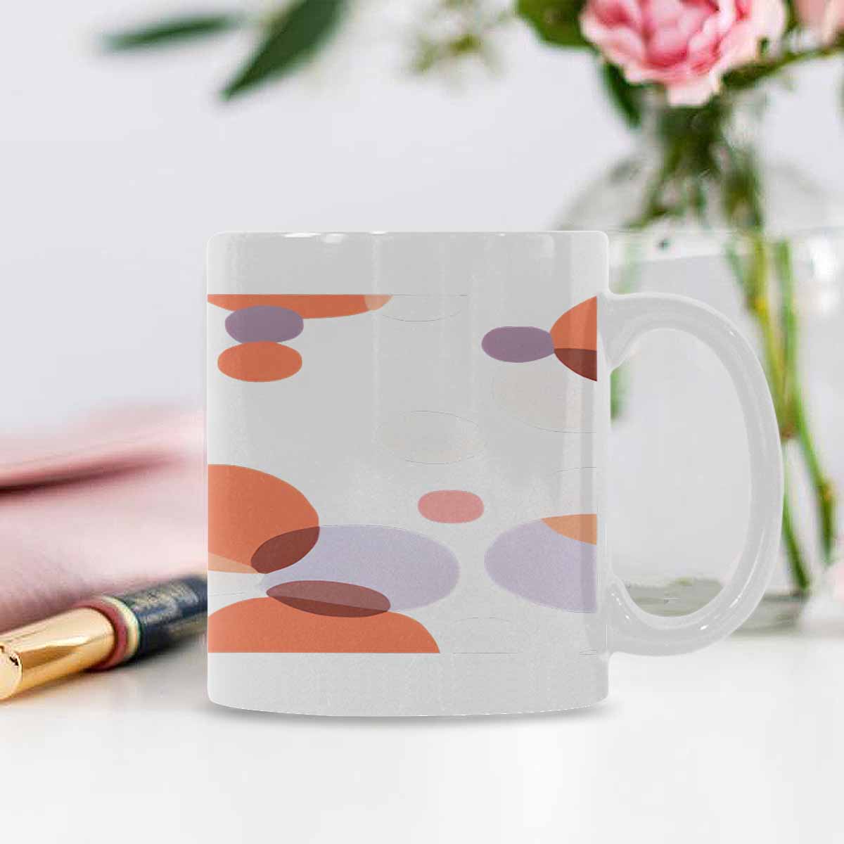 Quality Mug, coffee mug, tea cup, Bold Abstract, Set 1, design 78