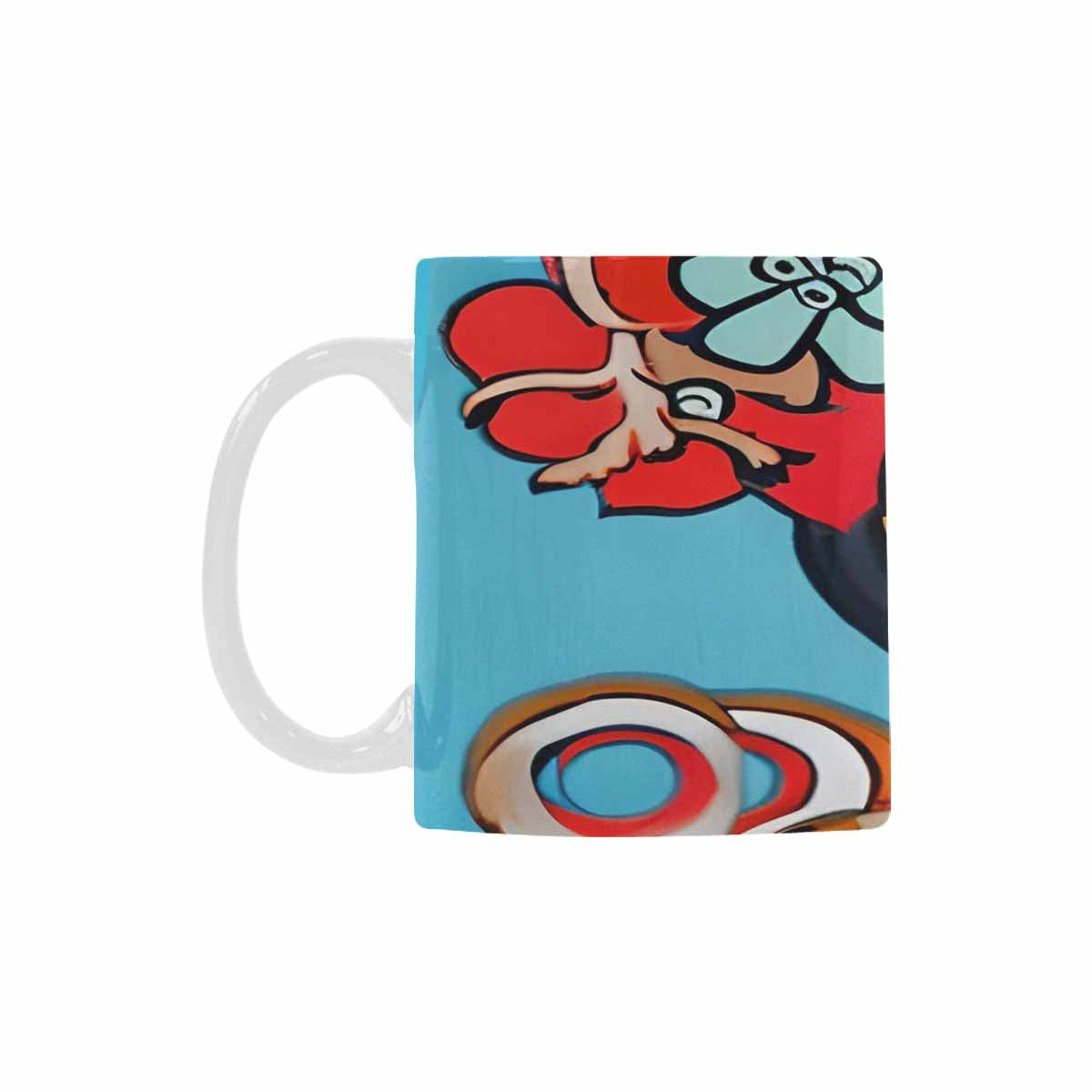 Quality Mug, coffee mug, tea cup, Asian Faces, Design 46